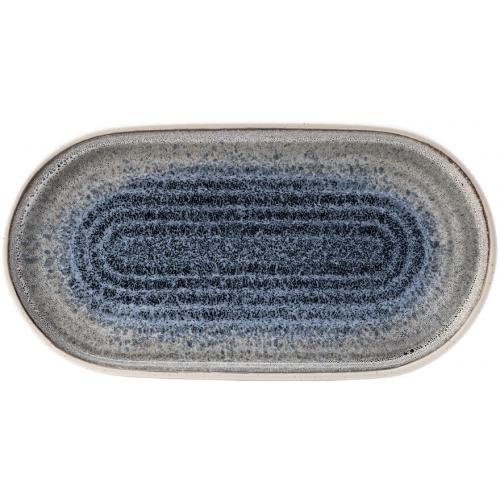 Platter - Oval - Porcelain - Otto - Sky - 25cm (9.75&quot;)