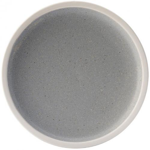 Round Plate - Porcelain - Forma - Fog - 17cm (6.5&quot;)