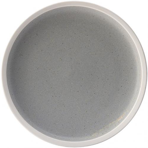 Round Plate - Porcelain - Forma - Fog - 21cm (8.25&quot;)