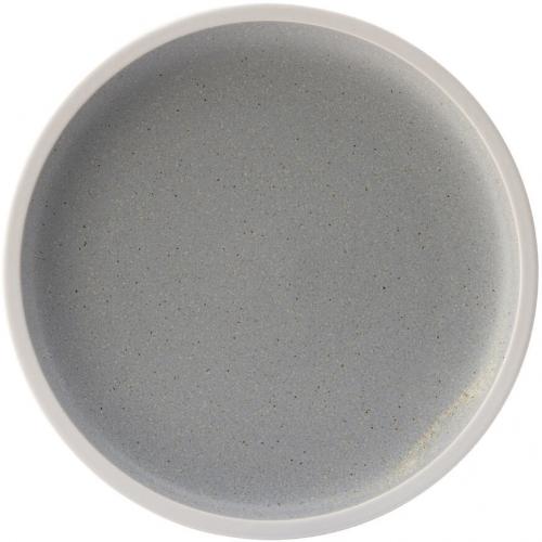 Round Plate - Porcelain - Forma - Fog - 24cm (9.5&quot;)