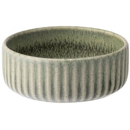 Dip Dish - Stoneware - Corduroy - Fern - 9cm (3.5&quot;)