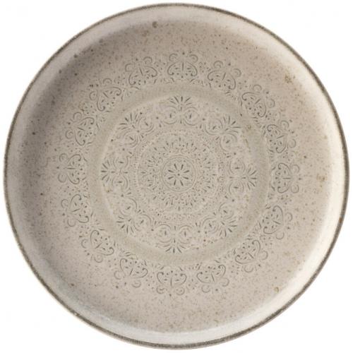 Coupe Plate - Stoneware - Caro - 22cm (8.5&quot;)