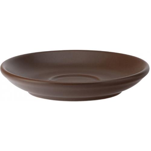 Espresso Saucer - Porcelain - Barista - Matt Brown - 12cm (4.75&quot;)