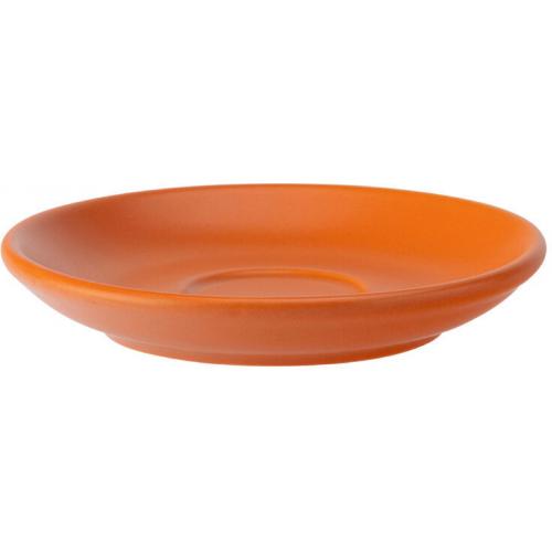 Espresso Saucer - Porcelain - Barista - Matt Orange - 12cm (4.75&quot;)