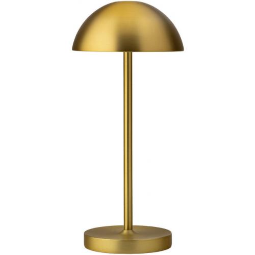 Cordless Lamp - LED - Tonga - Brushed Gold - 26cm (10.25&quot;)