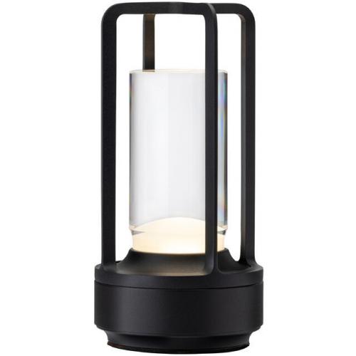 Cordless Lamp - LED - Cuba - Black - 17.5cm (6.75&quot;)