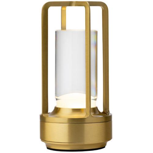 Cordless Lamp - LED - Cuba - Brushed Gold - 17.5cm (6.75&quot;)