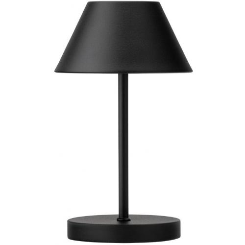 Cordless Lamp - LED - Bonaire - Black - 19cm (7.5&quot;)