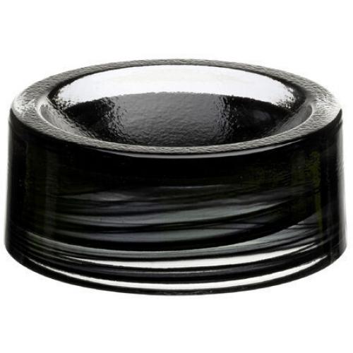 Sauce Bowl - Round - Glass - Hollow - Black - 10cm (4&quot;)