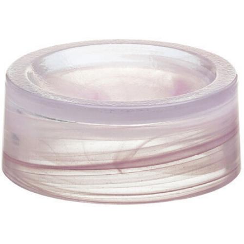 Sauce Bowl - Round - Glass - Hollow - Pink - 10cm (4&quot;)