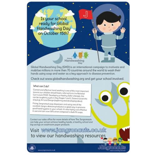 Global Handwashing Day - Poster - Jangronauts - A3