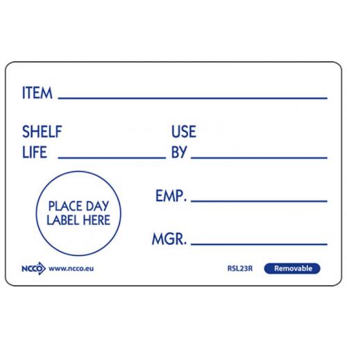 Shelf Life Detailed Labels - Roll - DateIt&#8482;