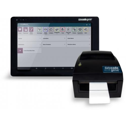 Automated Labelling System - Portable - DateCodeGenie&#174; Lite - Single Thermal Printer