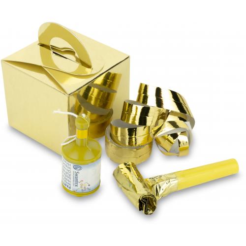 Party Accessory Box - Individual - Gold