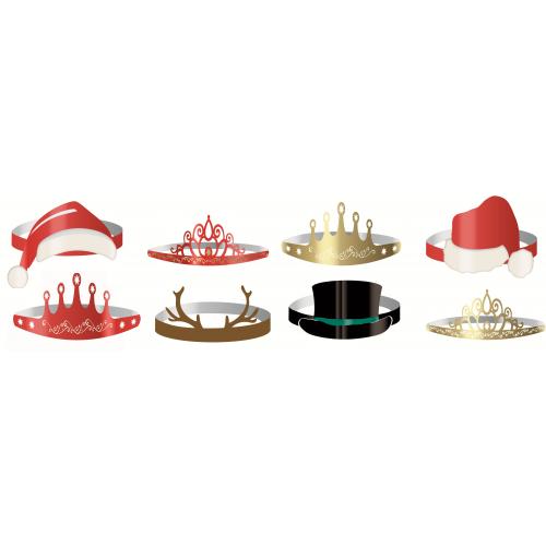 Festive Party Hats - Adjustable Headband - Paper