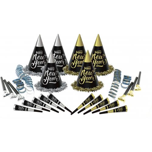 Party Accessory Pack - New Year&#39;s Eve - Gold & Silver