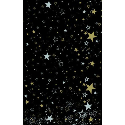 Festive Slipcover - Wipeable - Swansilk - Midnight Sparkle - Square - 90cm