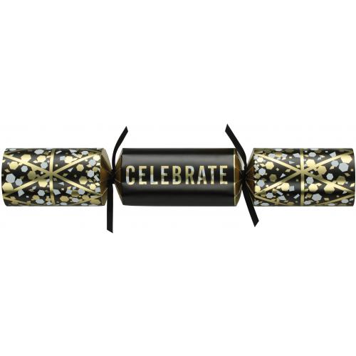 Crackers - Gold and Black Celebration - Mixed Pack - 30.5cm (12&quot;)