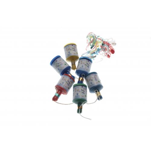 Party Poppers - Multi Coloured