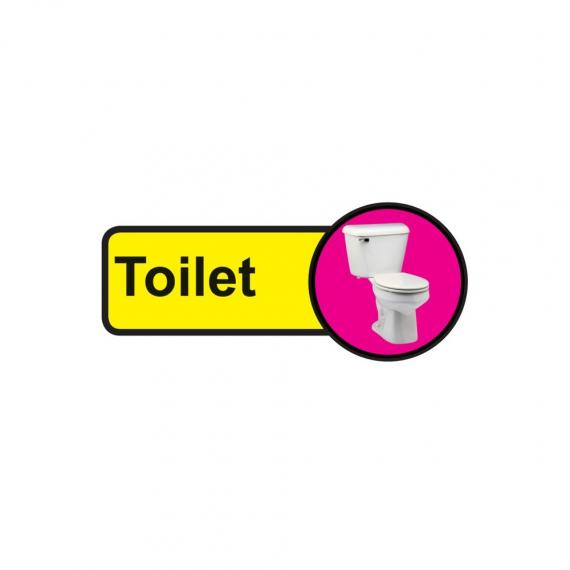 Toilet - Dementia Sign - Self Adhesive - Avica UK Ltd