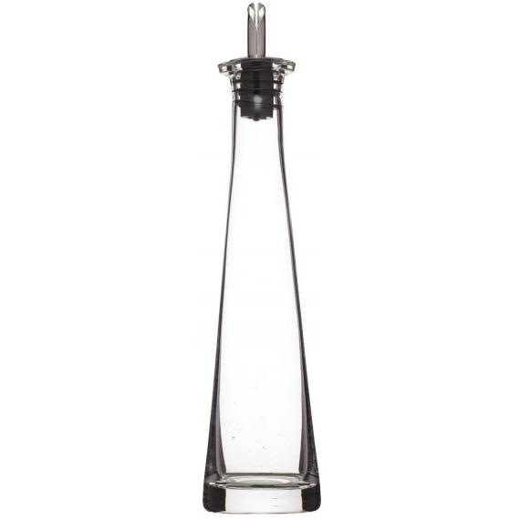 Pyramid Oil or Vinegar Bottle Italian Glass Pourer Top 20cl (7oz